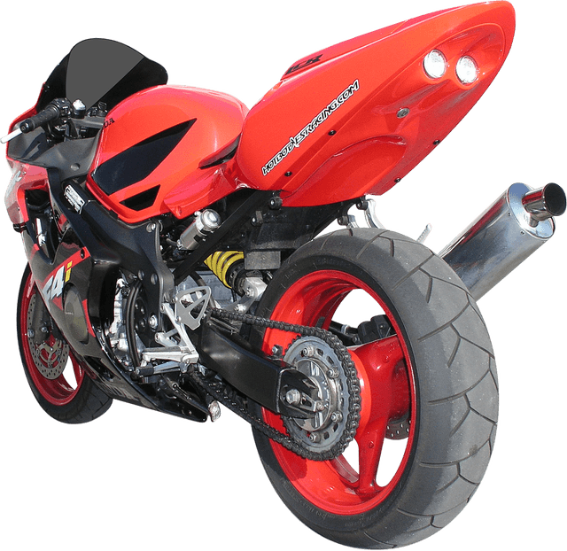 HOT BODIES 0521-0060 Superbike 2 Undertail - Winning Red - Honda - CBR — image 2 of 2