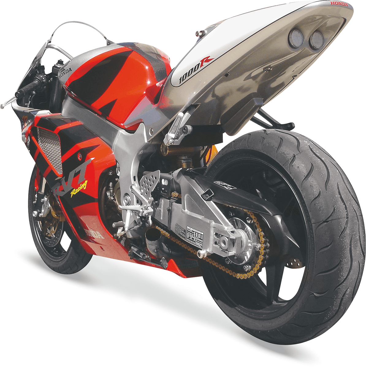 HOT BODIES 0521-0064 Superbike 2 Undertail - Force Silver Metallic - Honda - RC51