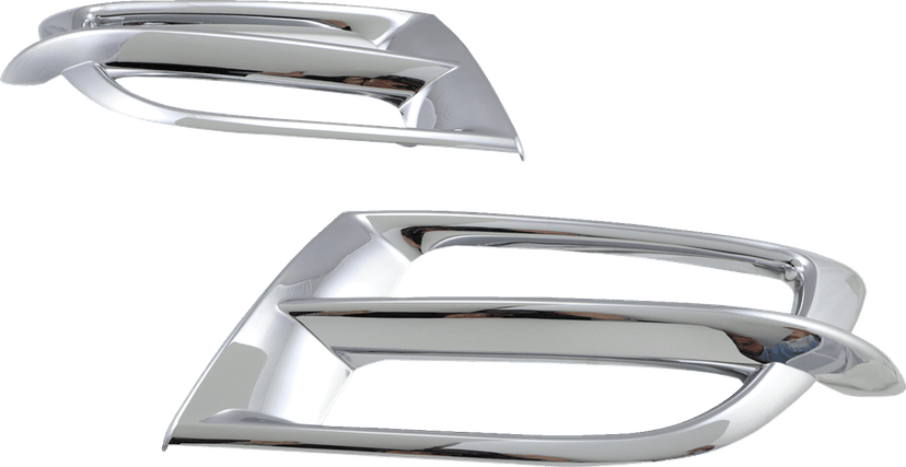 SHOW CHROME 0521-0216 Side Fairing Accents - Chrome — image 1 of 2