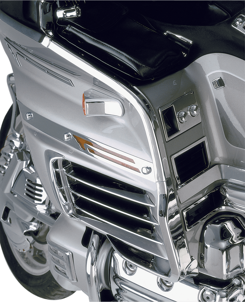 SHOW CHROME 0521-1295 Upper Fairing Trim - Chrome — image 3 of 3