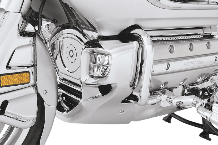 SHOW CHROME 0521-1419 Lower Cowls - Chrome - Rectangular — image 2 of 2