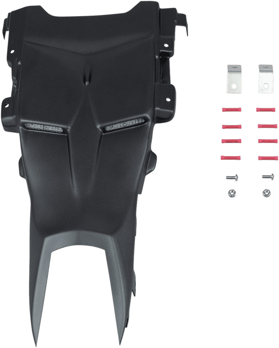 HOT BODIES 0521-1664 Superbike Undertail - Metallic Matte Black - Suzuki - GS