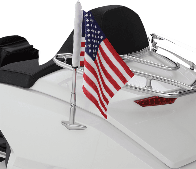 SHOW CHROME 0521-1868 Folding Flag Pole - Chrome - GL 1800 — image 3 of 3