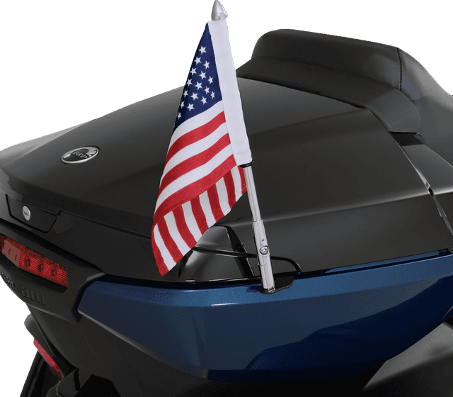 SHOW CHROME 0521-2002 Folding Flag Pole - Right - Chrome - Can-Am - Spyder — image 6 of 7