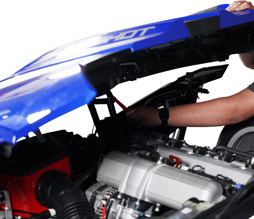 SHOW CHROME 0521-2105 Hood Rod - Adjustable - Polaris Slingshot — image 10 of 10