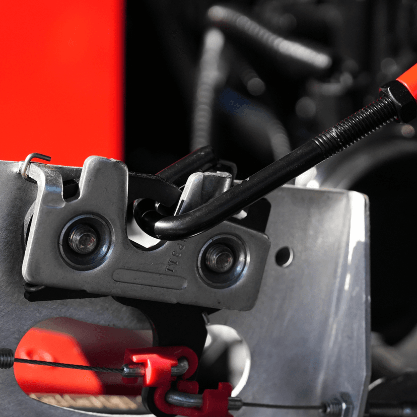 SHOW CHROME 0521-2105 Hood Rod - Adjustable - Polaris Slingshot — image 7 of 10