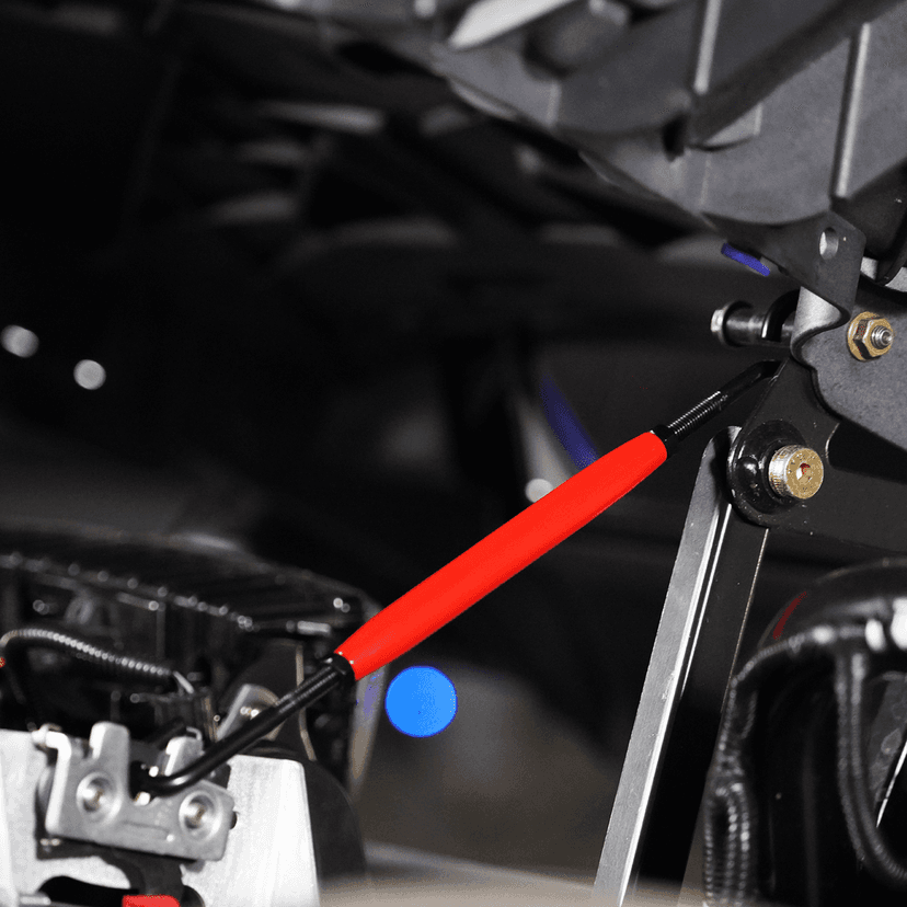SHOW CHROME 0521-2105 Hood Rod - Adjustable - Polaris Slingshot — image 4 of 10