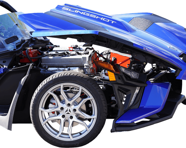 SHOW CHROME 0521-2105 Hood Rod - Adjustable - Polaris Slingshot — image 9 of 10