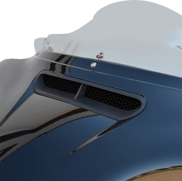 KLOCK WERKS 05212199 Fairing Vent Screen - Honeycomb - Black – FLHT/FLHX — image 2 of 2