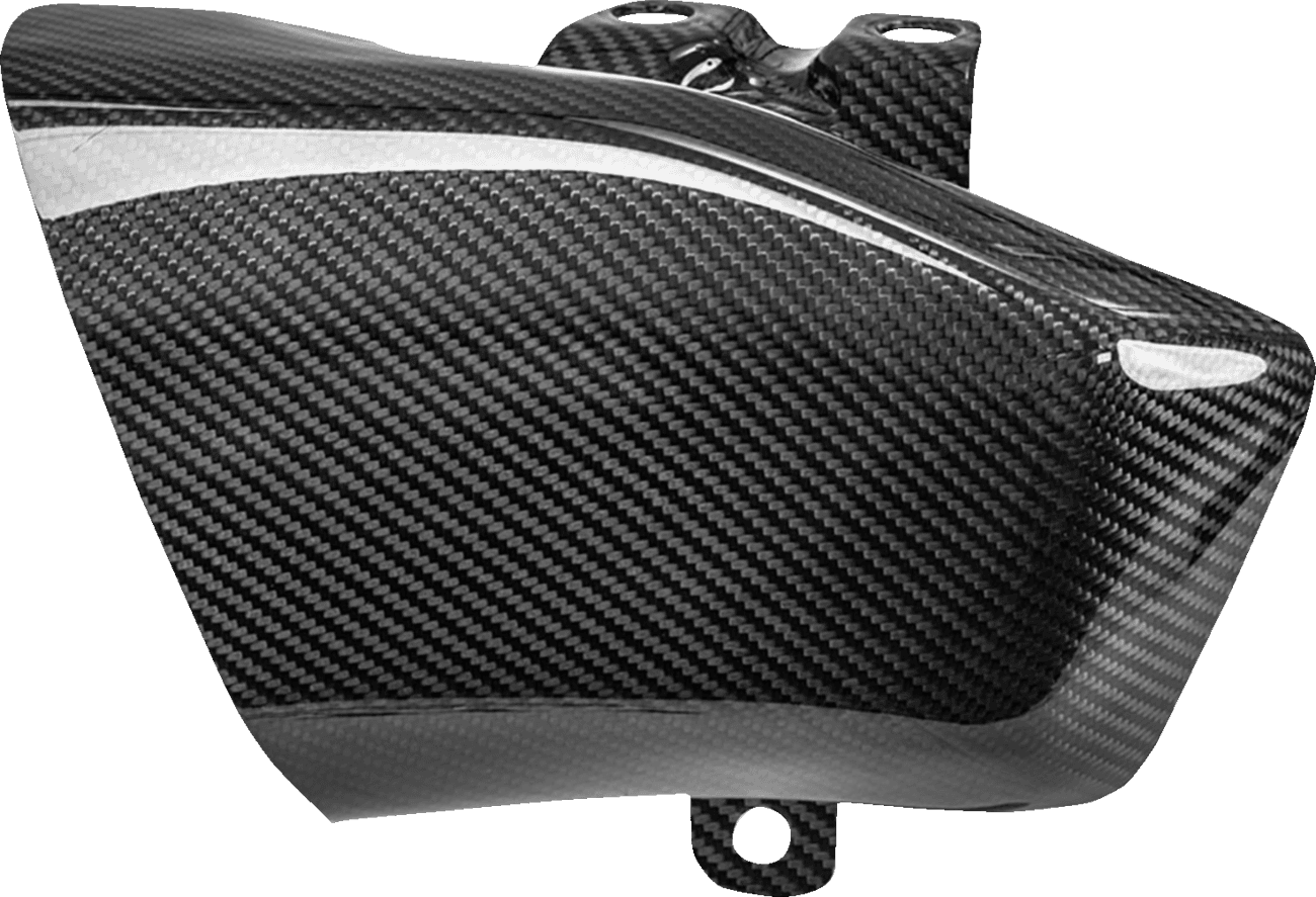 SADDLEMEN 0521-2201 Air Scoops - Carbon Fiber/Gloss - Harley-Davidson® - Trike/Touring
