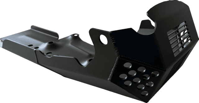 DRAG SPECIALTIES 0530-1685 Skid Plate - Black - Pan America