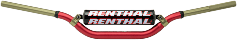 RENTHAL 0601-0222 Twinwall® Handlebar - 997 - RC/'04 - '18 CRF/'06+ KX/F - Red