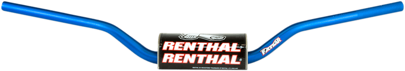 RENTHAL 0601-0234 Fatbar™ Handlebar - 604 - RC/CRF/KX/KXF - Blue
