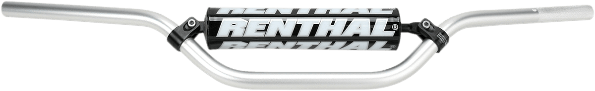 RENTHAL 0601-0448 7/8" Off-Road Handlebar - 809 - RC High - Silver