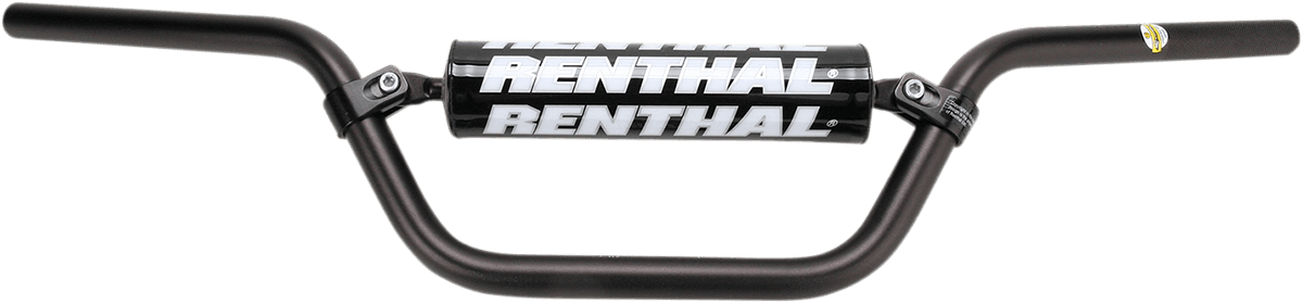 RENTHAL 0601-0454 7/8" Off-Road Handlebar - 611 - 110cc Playbike - Black