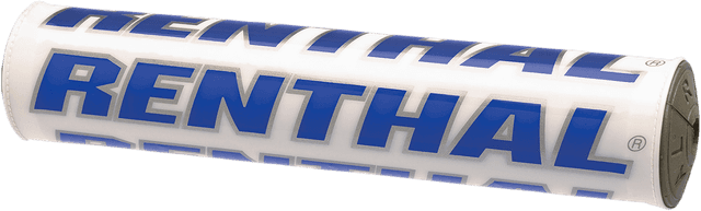 RENTHAL 0601-0457 SX Crossbar Pad - 10" - White/Blue