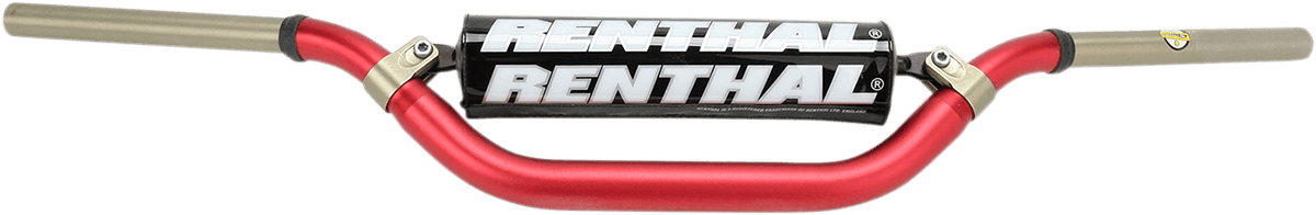 RENTHAL 0601-0595 Twinwall® Handlebar - 922 - RC High - Red