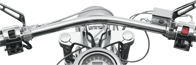 BARON 0601-0998 1-1/4" Radius Drag Bar - 7-1/2" - Chrome — image 2 of 2