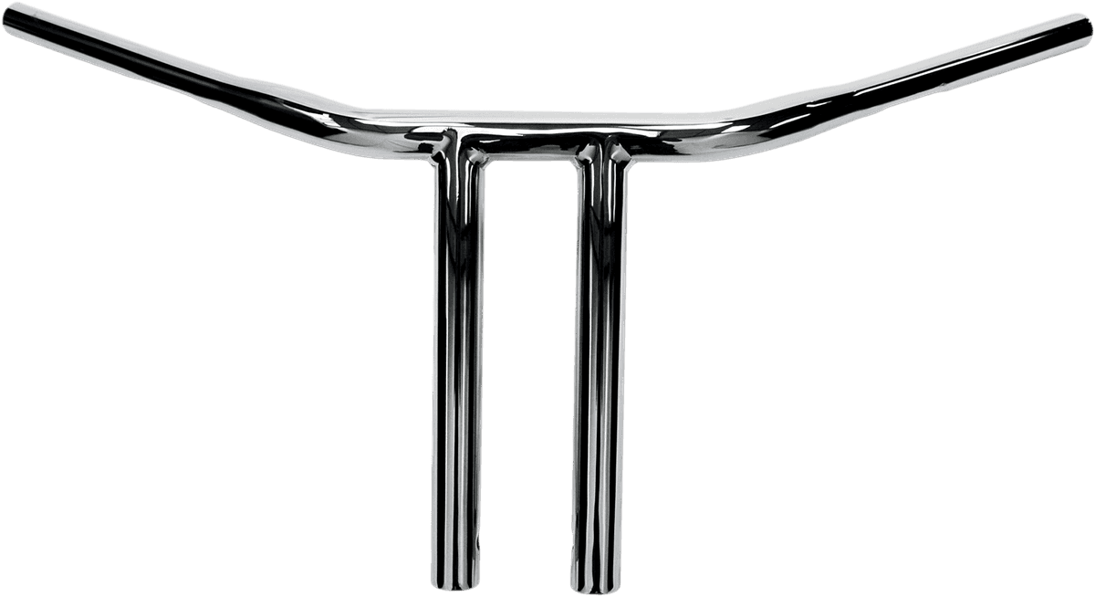 DRAG SPECIALTIES 0601-1015 1-1/4" Buffalo T-Bar - 10" - Chrome