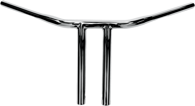 DRAG SPECIALTIES 0601-1015 1-1/4" Buffalo T-Bar - 10" - Chrome — image 1 of 2