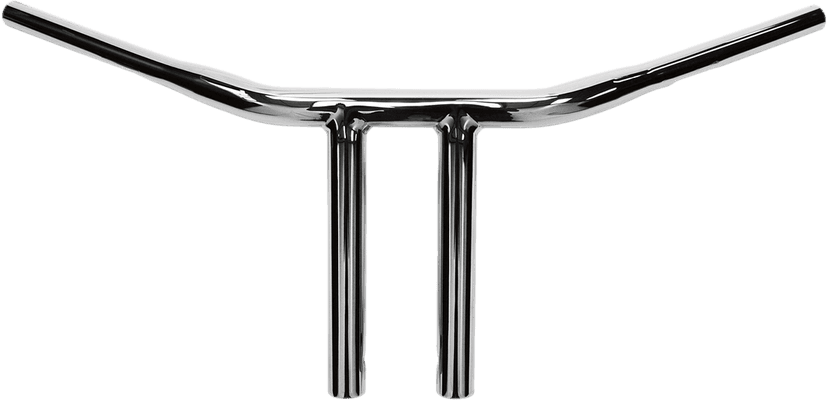 DRAG SPECIALTIES 0601-1015 1-1/4" Buffalo T-Bar - 10" - Chrome — image 2 of 2