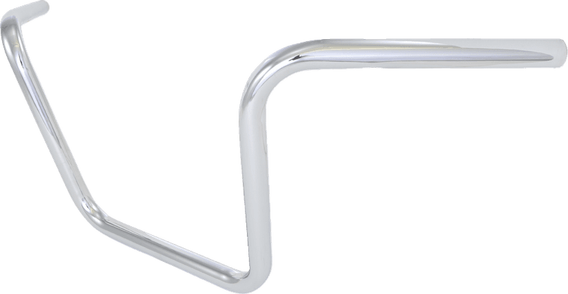 DRAG SPECIALTIES 0601-1216 1" Touring Handlebar - Ape Hanger - 12" - TBW - Chrome — image 2 of 2