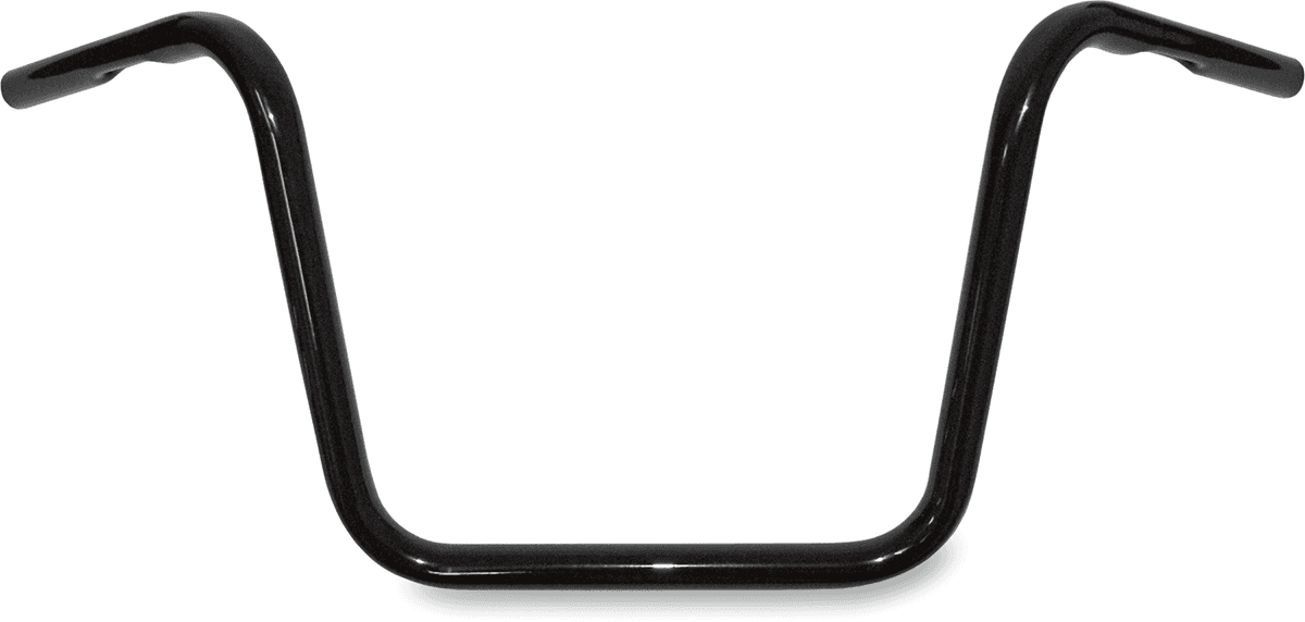 DRAG SPECIALTIES 0601-1217 1" Touring Handlebar - Ape Hanger - 12" - TBW - Black