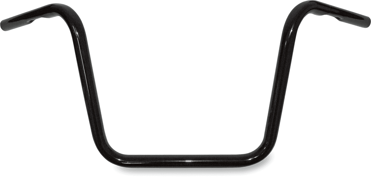 DRAG SPECIALTIES 0601-1217 1" Touring Handlebar - Ape Hanger - 12" - TBW - Black