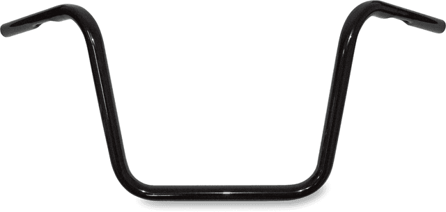 DRAG SPECIALTIES 0601-1217 1" Touring Handlebar - Ape Hanger - 12" - TBW - Black