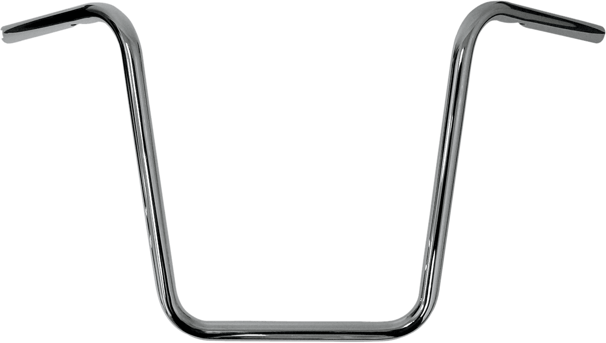 DRAG SPECIALTIES 0601-1220 1" Touring Handlebar - Ape Hanger - 14" - TBW - Chrome