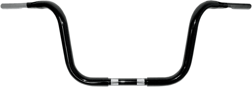 DRAG SPECIALTIES 0601-1240 1-1/4" Buffalo Touring Handlebar - 10" - TBW - Black
