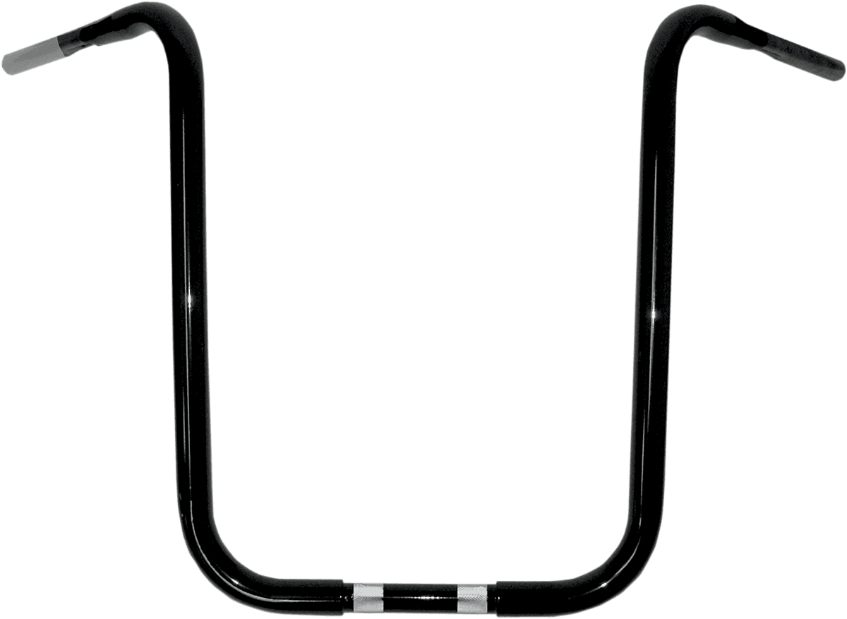 DRAG SPECIALTIES 0601-1247 1-1/4" Buffalo Touring Handlebar - 20" - TBW - Black