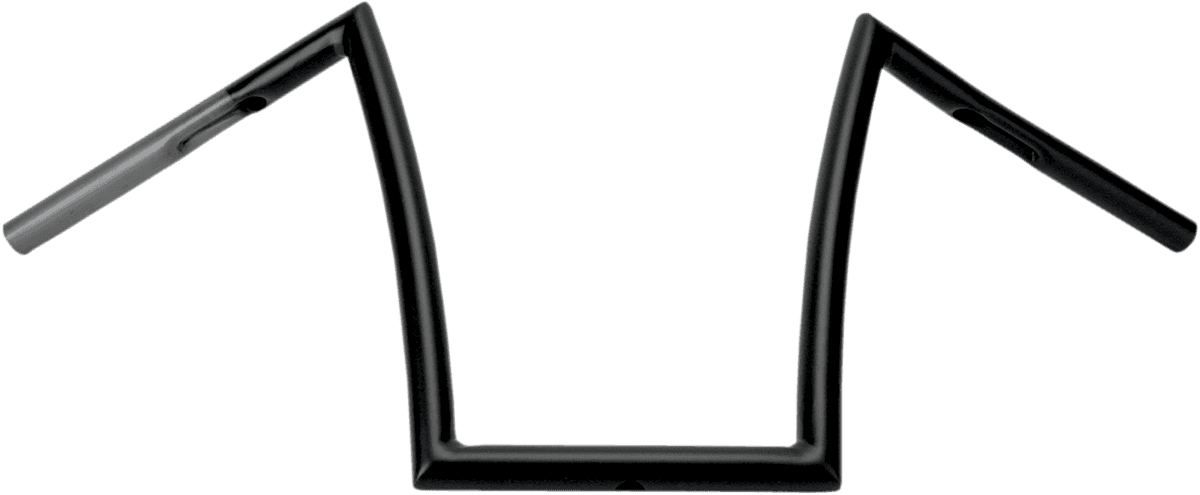 TODD'S CYCLE 0601-1360 1" Strip Handlebar - 12" - Flat Black