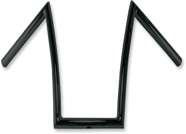 TODD'S CYCLE 0601-1362 1" Strip Handlebar - 17" - Black