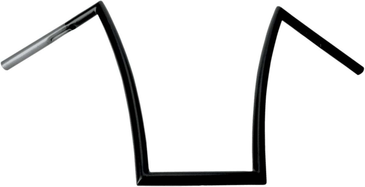 TODD'S CYCLE 0601-1363 1" Strip Handlebar - 17" - Flat Black