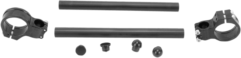 VORTEX 0601-1408 Clip-On Handlebar - 50 mm - 0° - Black — image 1 of 2