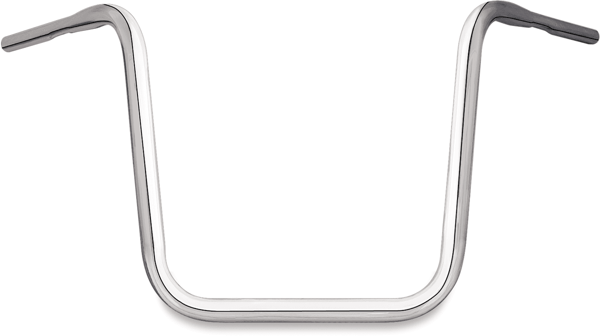 BARON 0601-1491 Hefty 1-1/4" Liner Ape Hanger Handlebar - 14-1/2" - Chrome