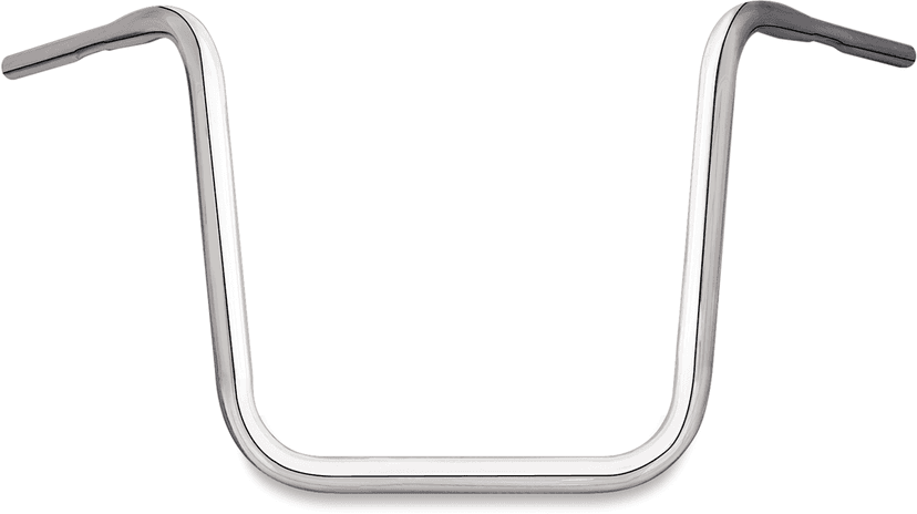 BARON 0601-1491 Hefty 1-1/4" Liner Ape Hanger Handlebar - 14-1/2" - Chrome