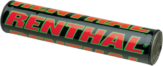 RENTHAL 0601-2150 Team Issue Crossbar Pad - Black/Red/Green