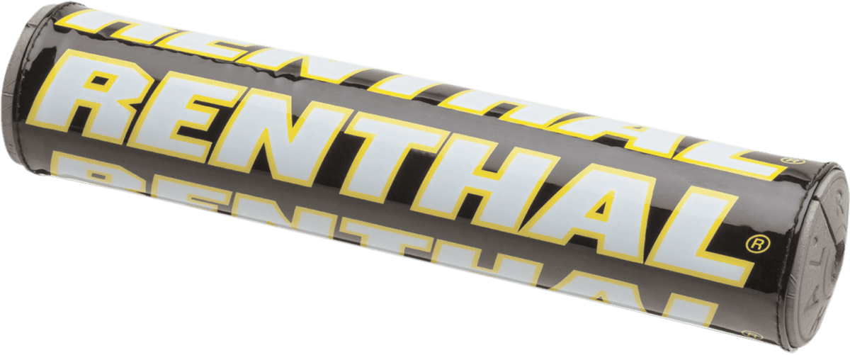 RENTHAL 0601-2152 Team Issue Crossbar Pad - Black/White/Yellow