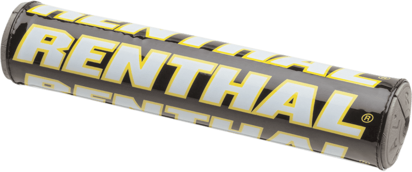 RENTHAL 0601-2152 Team Issue Crossbar Pad - Black/White/Yellow