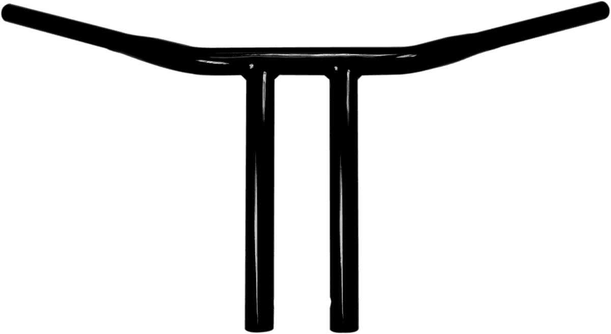 DRAG SPECIALTIES 0601-2264 1-1/4" Buffalo T-Bar - 10" - Black