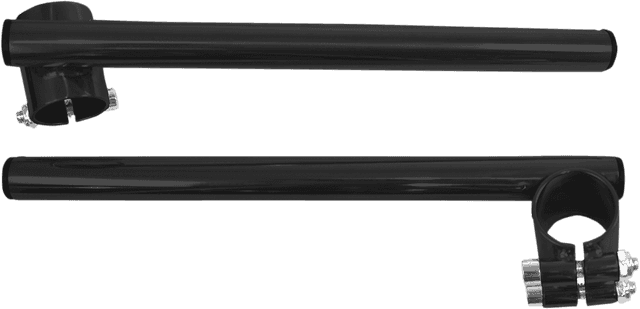 EMGO 0601-2445 7/8" Steel Clip-On Handlebar - 35 mm - Black