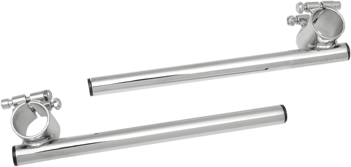 EMGO 0601-2450 7/8" Steel Clip-On Handlebar - 36 mm - Chrome