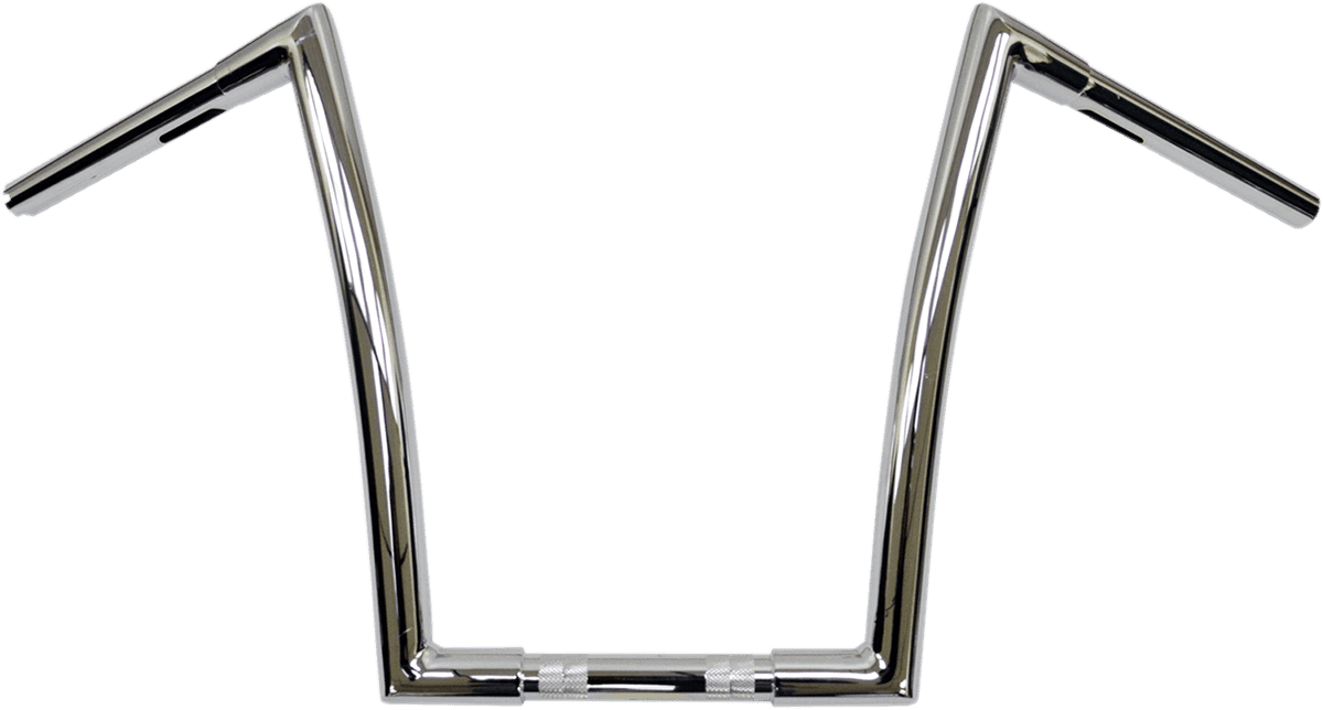 TODD'S CYCLE 0601-2550 1-1/4" Strip Handlebar - 14" Rise - Chrome