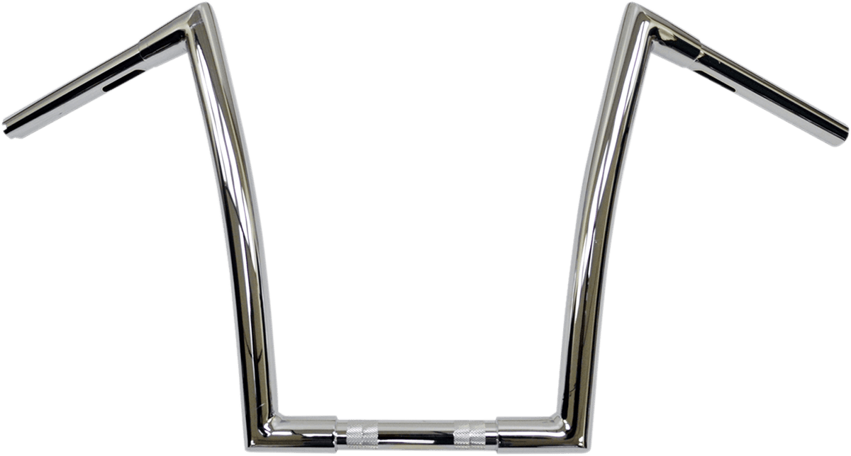 TODD'S CYCLE 0601-2550 1-1/4" Strip Handlebar - 14" Rise - Chrome