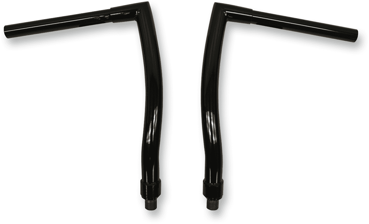 TODD'S CYCLE 0601-2554 1-1/4" Strip Handlebar - FXS - 14" Rise - OEM Top Tree - Black