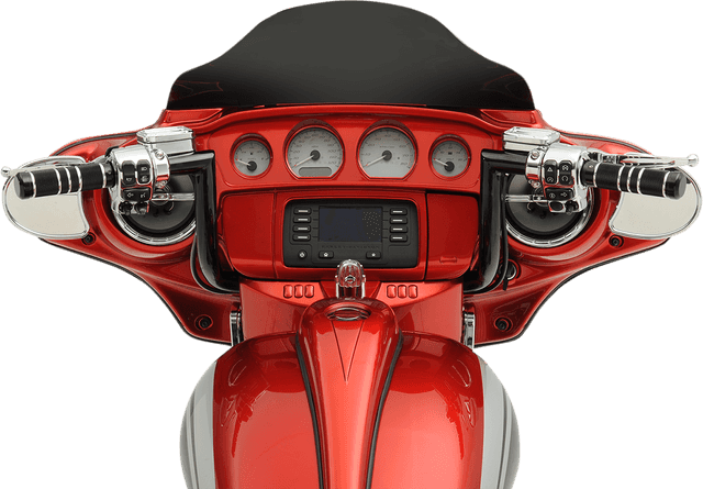 TODD'S CYCLE 0601-2563 1-1/4" Bagger Ape Hanger Handlebar - 10" - Black — image 2 of 2
