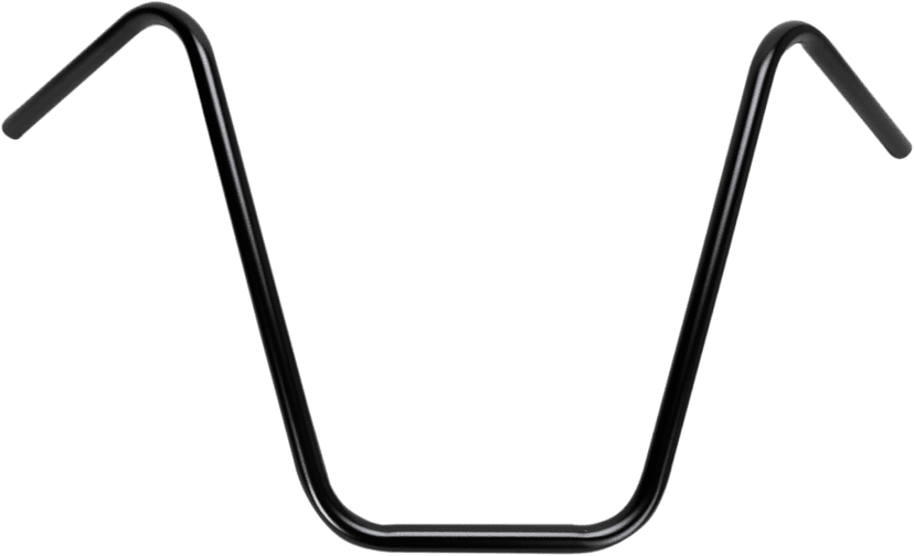 EMGO 0601-2600 7/8" Chopper Handlebar - Ape Hanger - 16" - Black