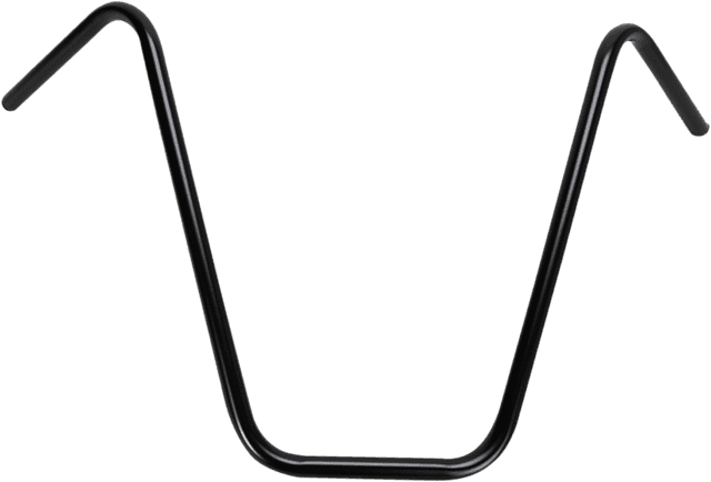 EMGO 0601-2602 7/8" Chopper Handlebar - Ape Hanger - 18" - Black